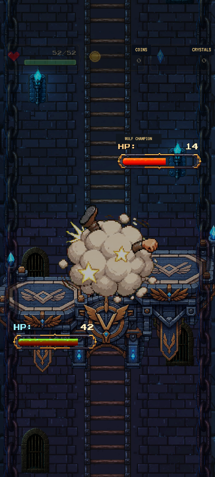 Reward stage gameplay screenshot